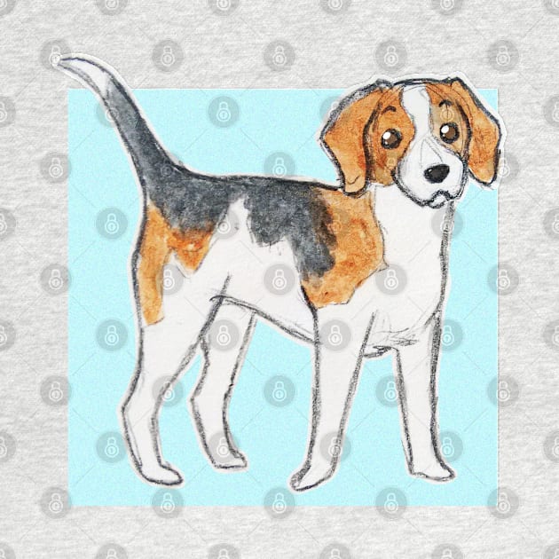 Beagle dog by bitingnclawing